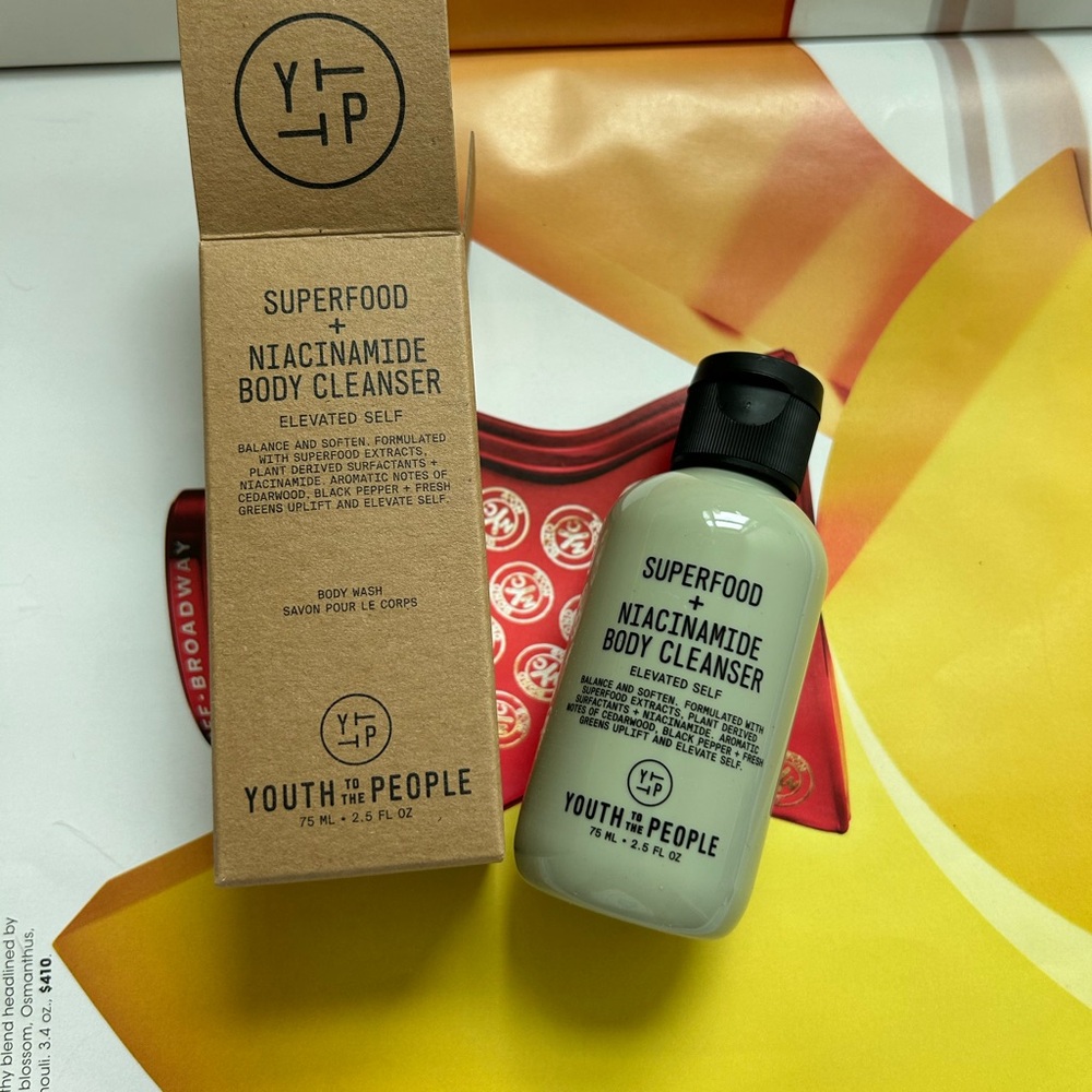 Youth To The People Superfood And Niacinamide Body Cleanser 2.5 Oz